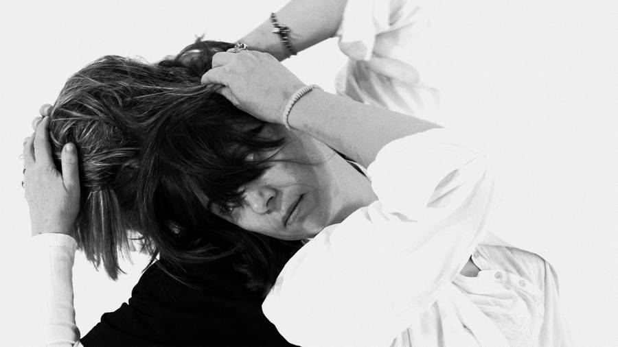 La rara troupe, La humana perfecta (The perfect human), 2018, video, b/w, sound 13’07’’, courtesy LAAV_ MUSAC, León
