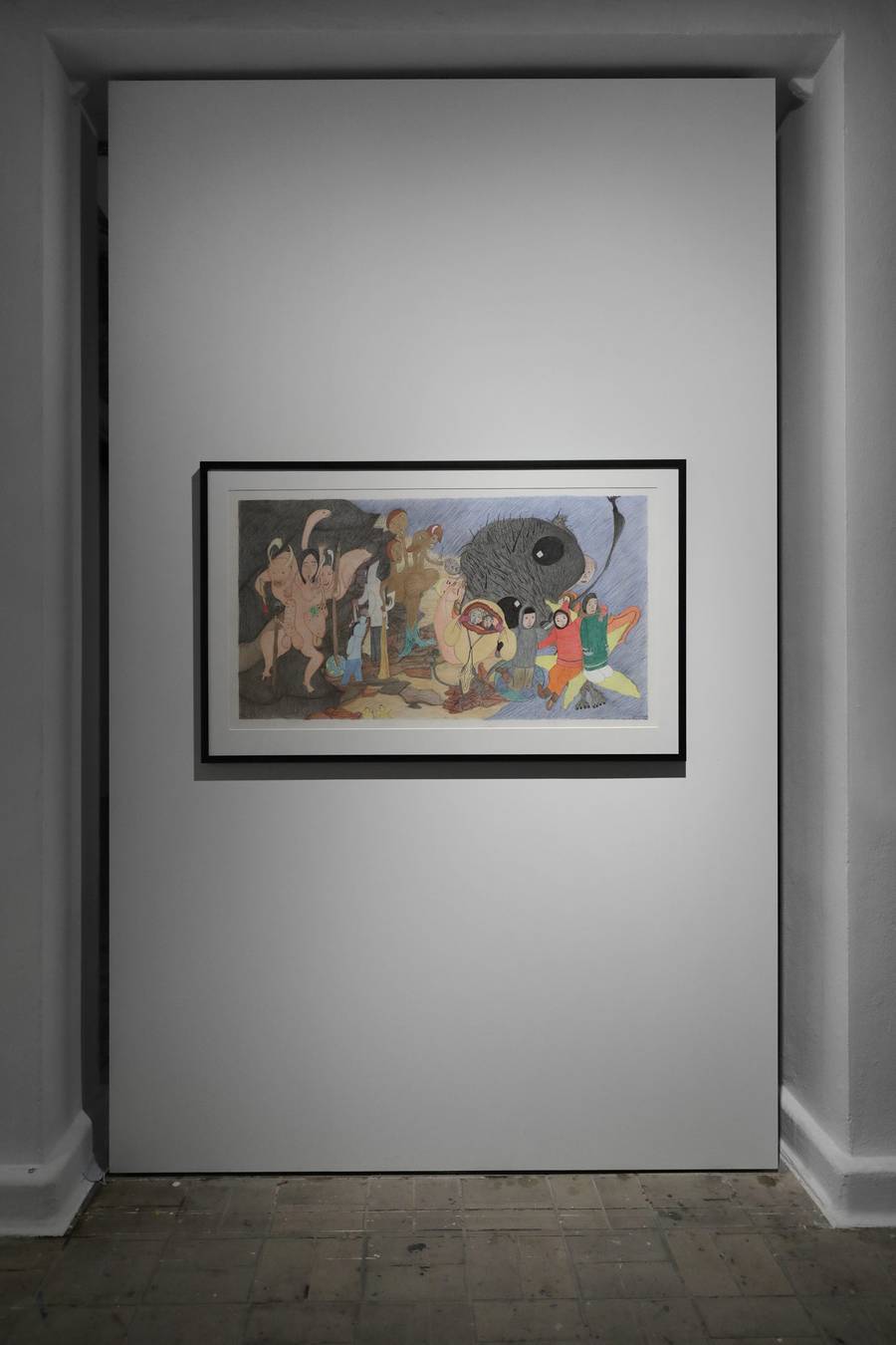 Shuvinai Ashoona, installation view, 11th Berlin Biennale, KW Institute for Contemporary Art, 5.9.–1.11.2020, photo: Silke Briel
