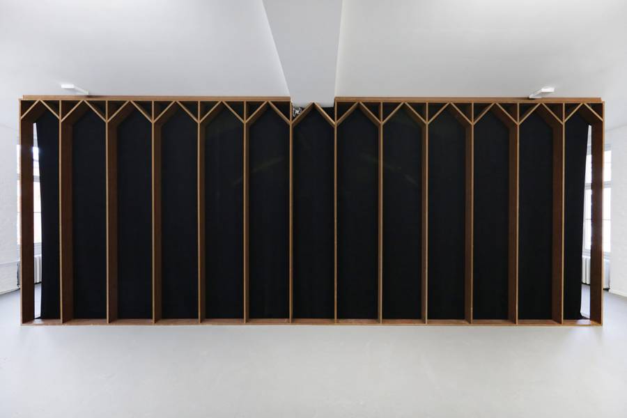 Sara Sejin Chang (Sara van der Heide) (exterior view), installation view 11th Berlin Biennale, KW Institute for Contemporary Art, 5.9.–1.11.2020, photo: Silke Briel
