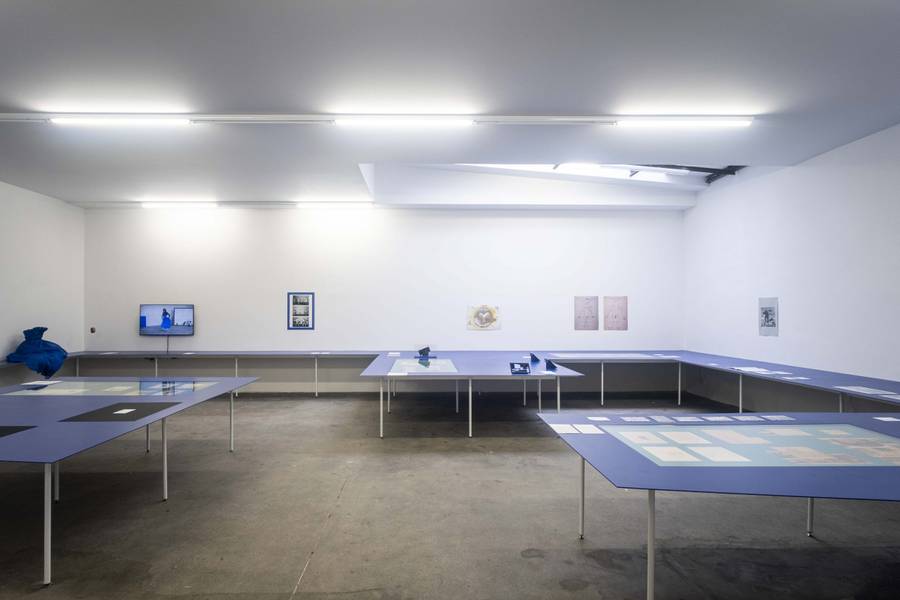 Installation view 11th Berlin Biennale c/o ExRotaprint, 5.9.–1.11.2020, photo: Mathias Völzke
