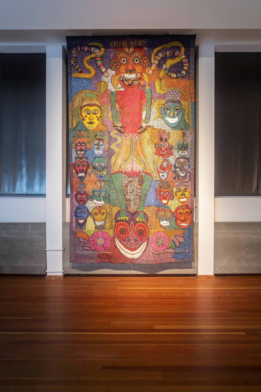 Pacita Abad, installation view, 11th Berlin Biennale, Gropius Bau, 5.9.–1.11.2020, photo: Mathias Völzke
